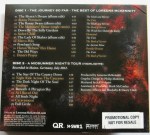 Loreena McKennitt Digipack Rückseite