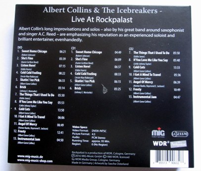 Albert Collins Titelliste